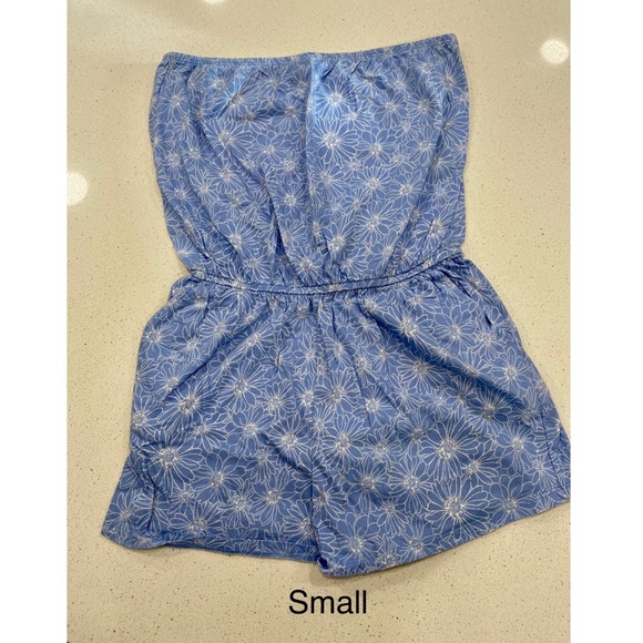 SMALL STRAPLESS ROMPER - Picture 2 of 3